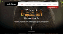 Desktop Screenshot of dragonheart.nl